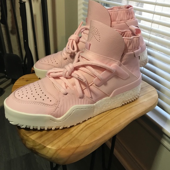 Adidas x Alexander Wang pink size7 sneakers - Picture 2 of 7